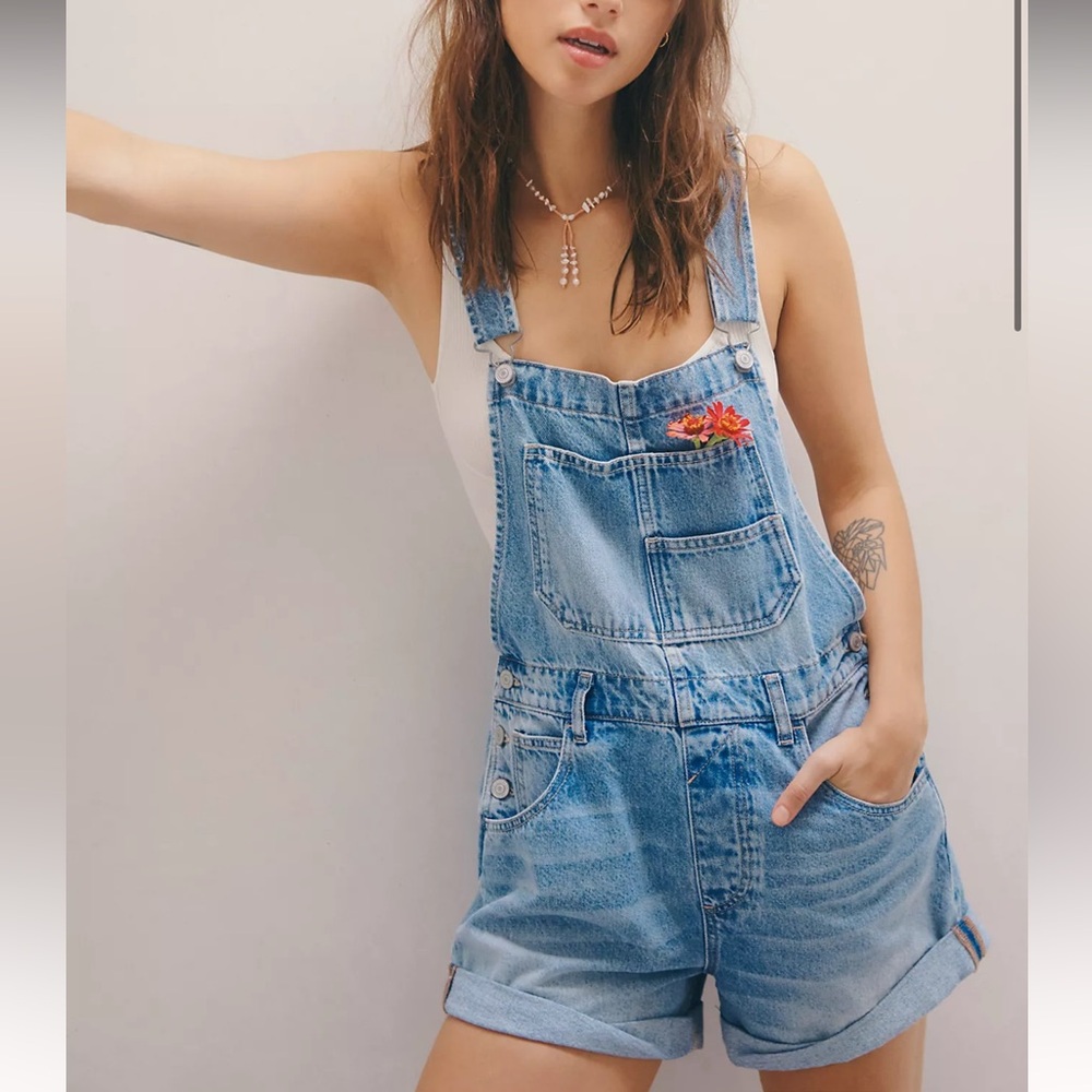 Free People- We The Free Ziggy Shortalls